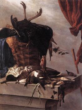 薩洛矇 凡 雷斯達爾 Still-Life with a Turkey 薩洛矇 凡 雷斯達爾 Still-Life with a Turkey